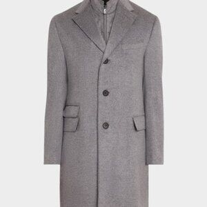 Corneliani Men's Wool ID Topcoat